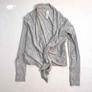 Ivivva Grey Wrap Top, Size 12